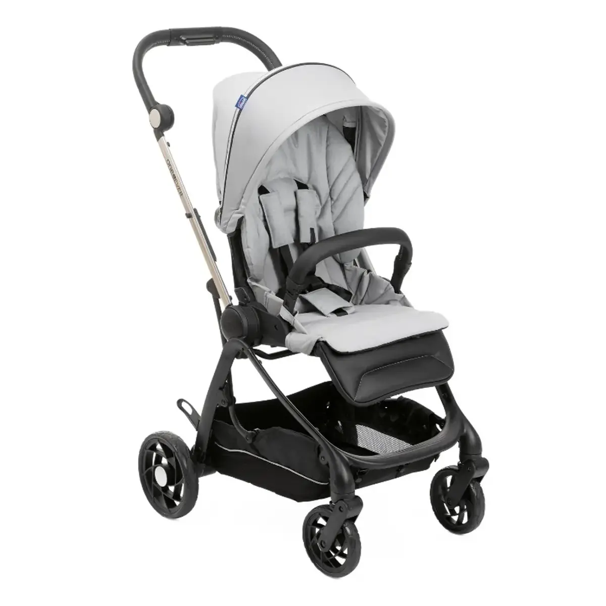 Chicco One4Ever Bebek Arabası Silver Leaf
