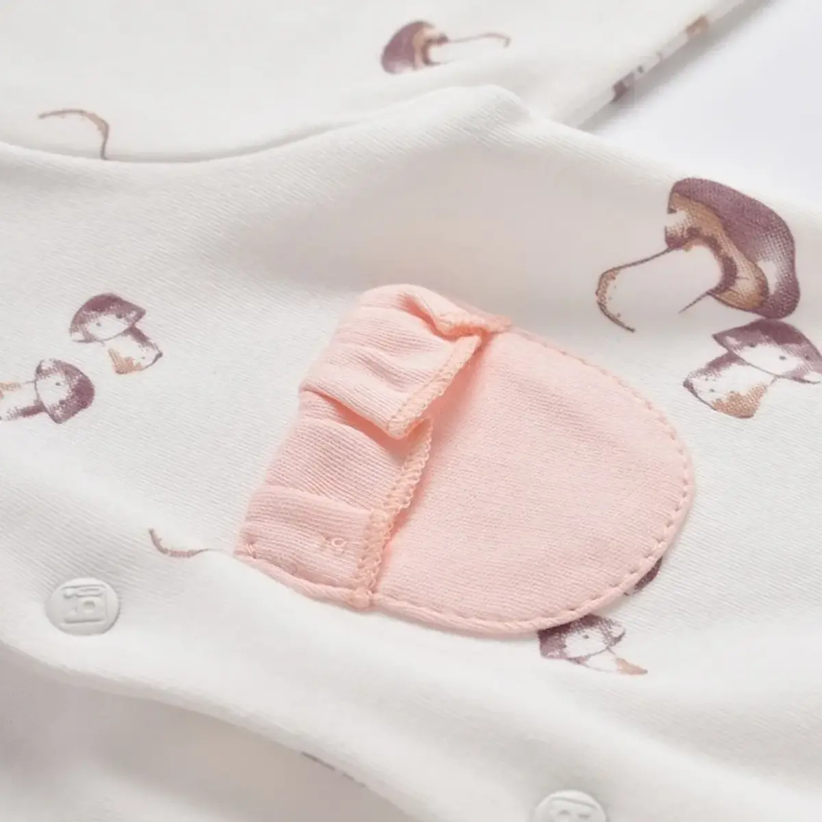 Bibaby Tulum Çoraptolon Bonny Mushroom Pembe