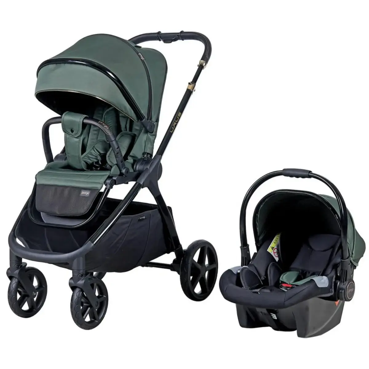 Prego 2238 Urus Travel Sistem Bebek Arabası Yeşil Prego 2238 Urus Travel Sistem Bebek Arabası Yeşil