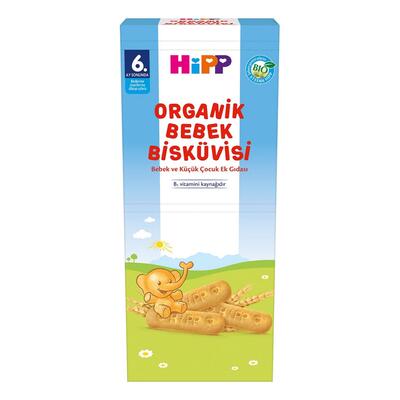 Hipp Organik Bebek Bisküvisi 180 gr x3