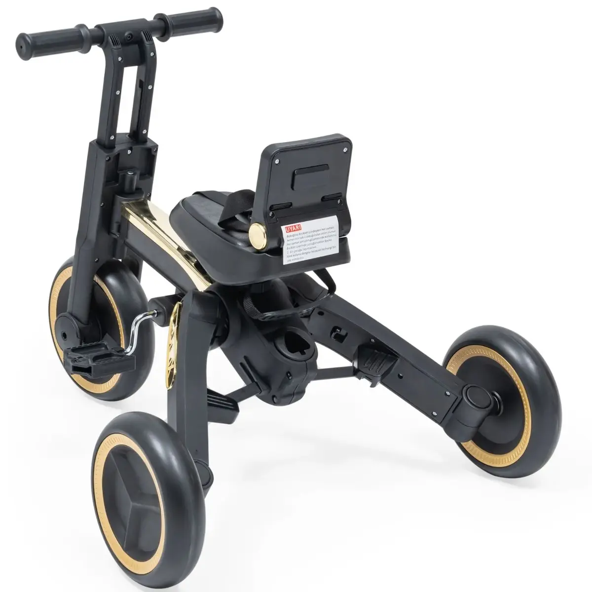 Duux Trike D56 7 in 1 Üç Tekerlekli Bisiklet Siyah