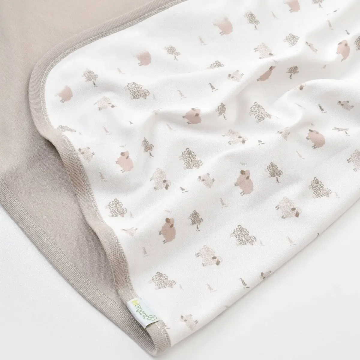 Bibaby Organik Battaniye Curly Sheep Bej