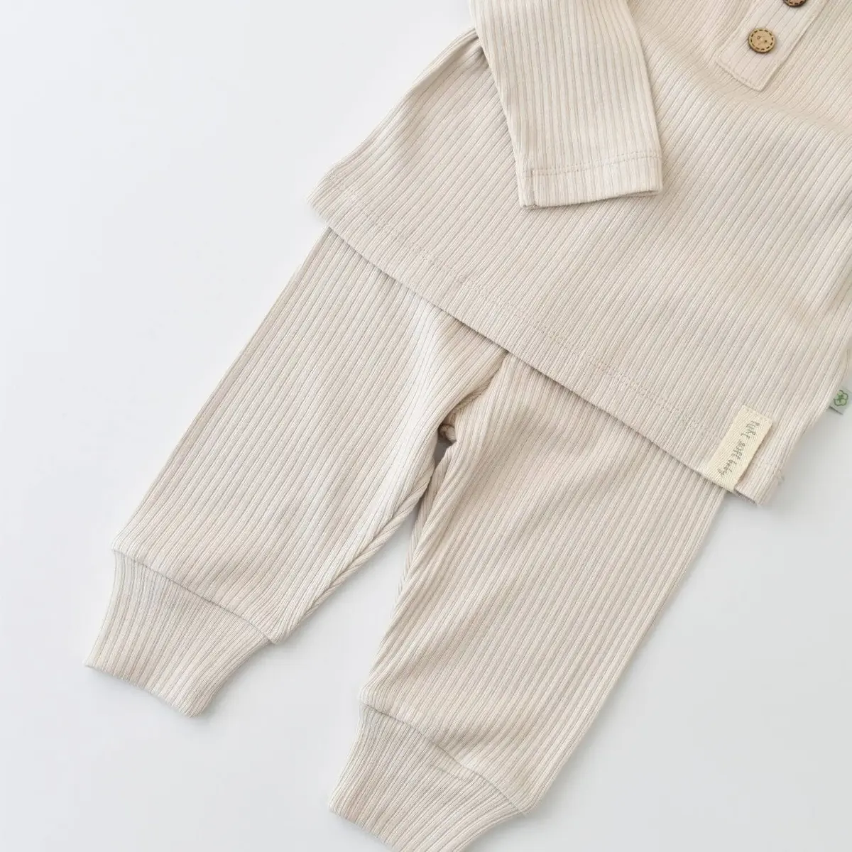 Bibaby Organik 2li Takım Soft Modal Bej