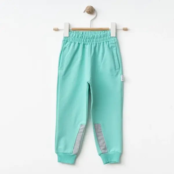 Winimo Çocuk Eşofman Altı Fleto Cepli Açık Yeşil