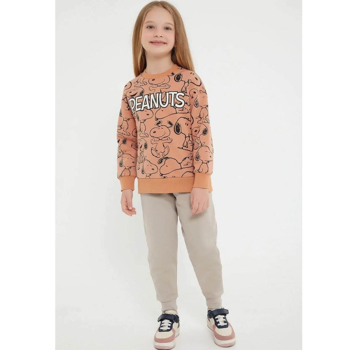 Snoopy Eşofman Takımı Karamel