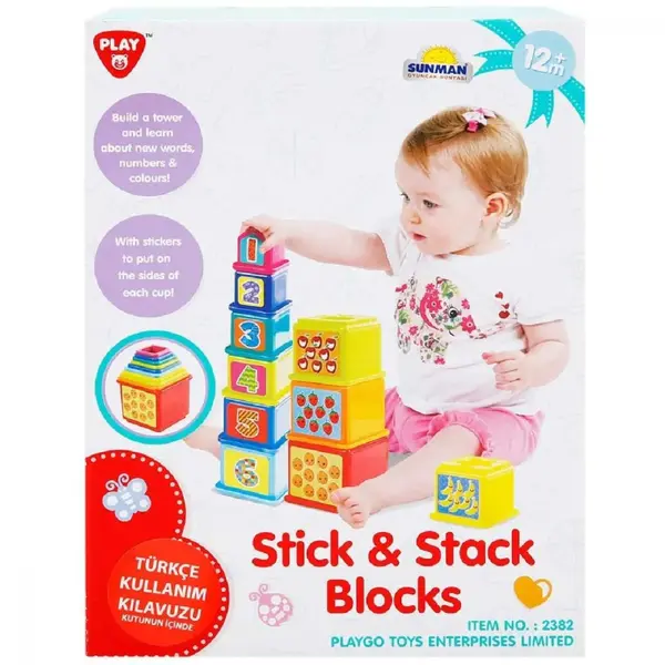 Play Go Aktivite Blokları Rakamlar Ve Meyveler