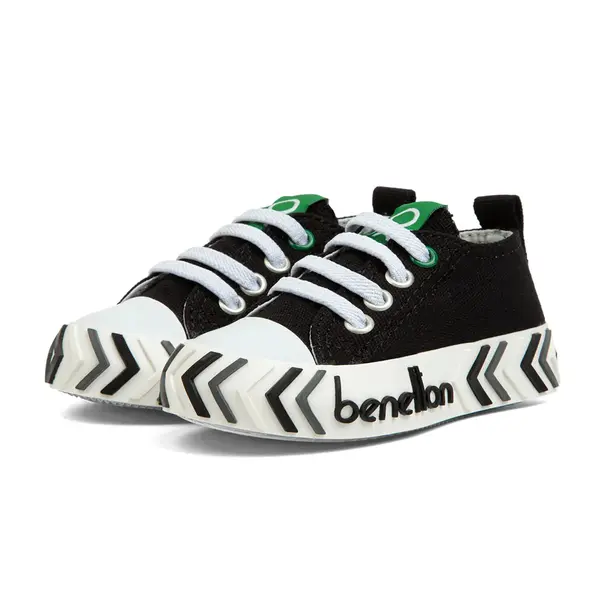Benetton Ayakkabı Spor Siyah