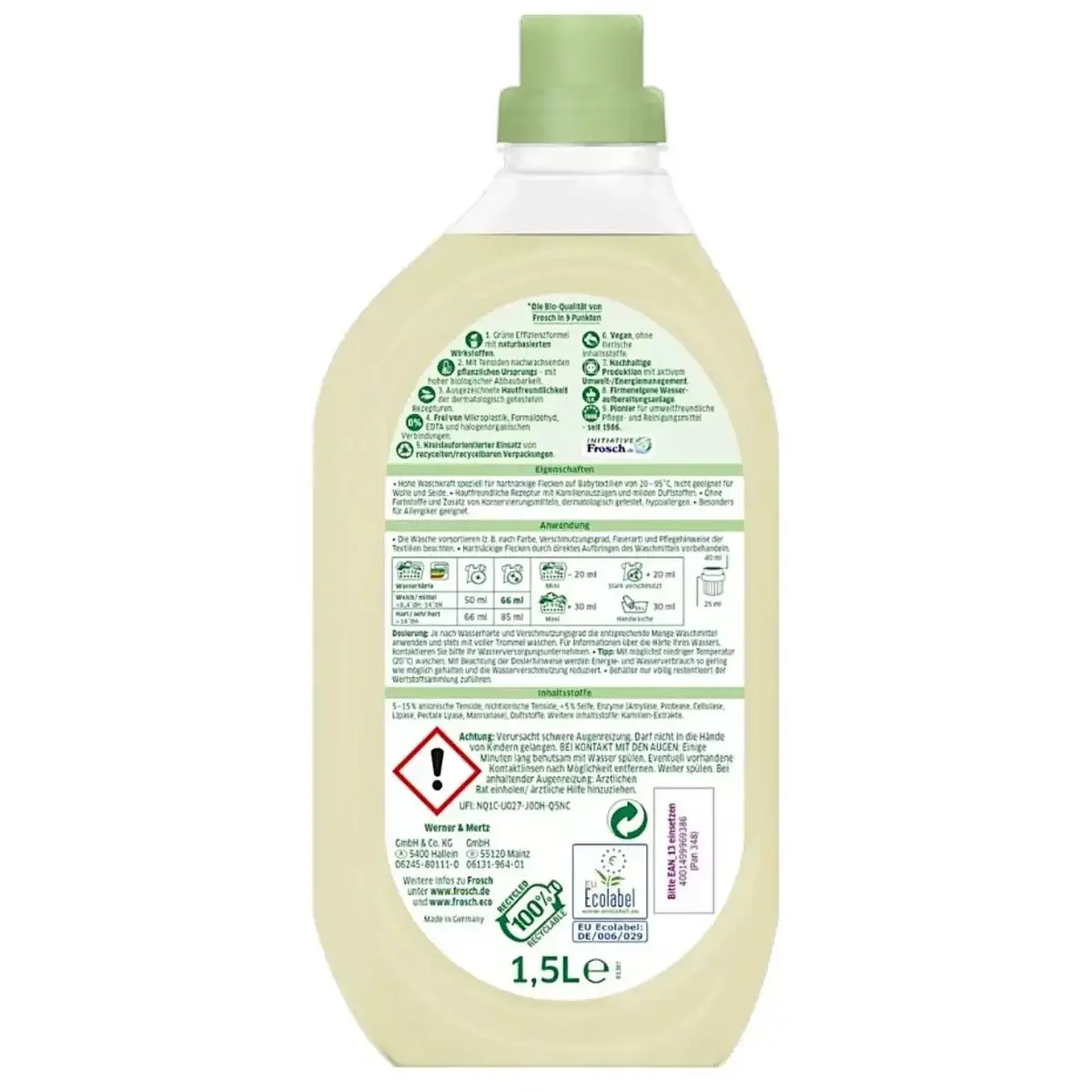 Frosch Baby Çamaşır Deterjanı 1500 ml