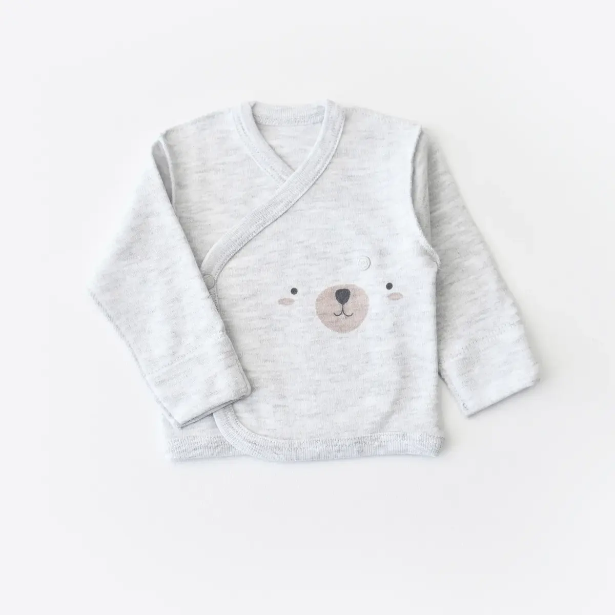 Bibaby Organik Zıbın Takımı Hug Me Bear Prematüre Yeşil