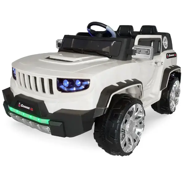 Grande Akülü Araba Kumandalı 4*4 12 Volt Beyaz