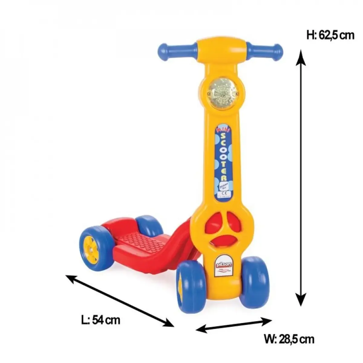 Pilsan Mini Scooter Mavi