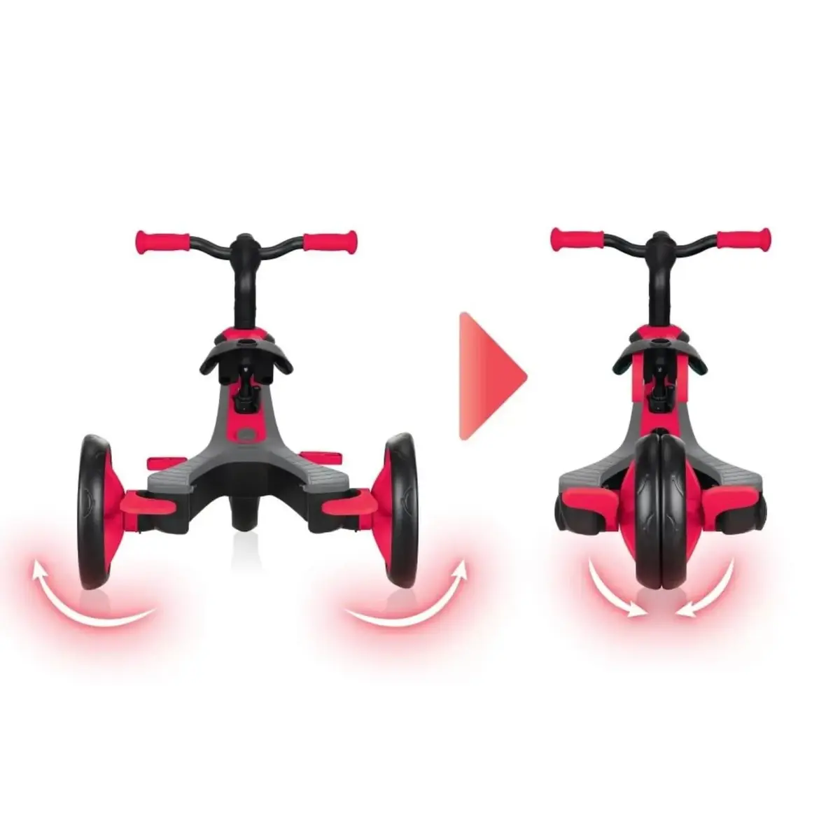 Globber Explorer 4in1 Bisiklet Kırmızı