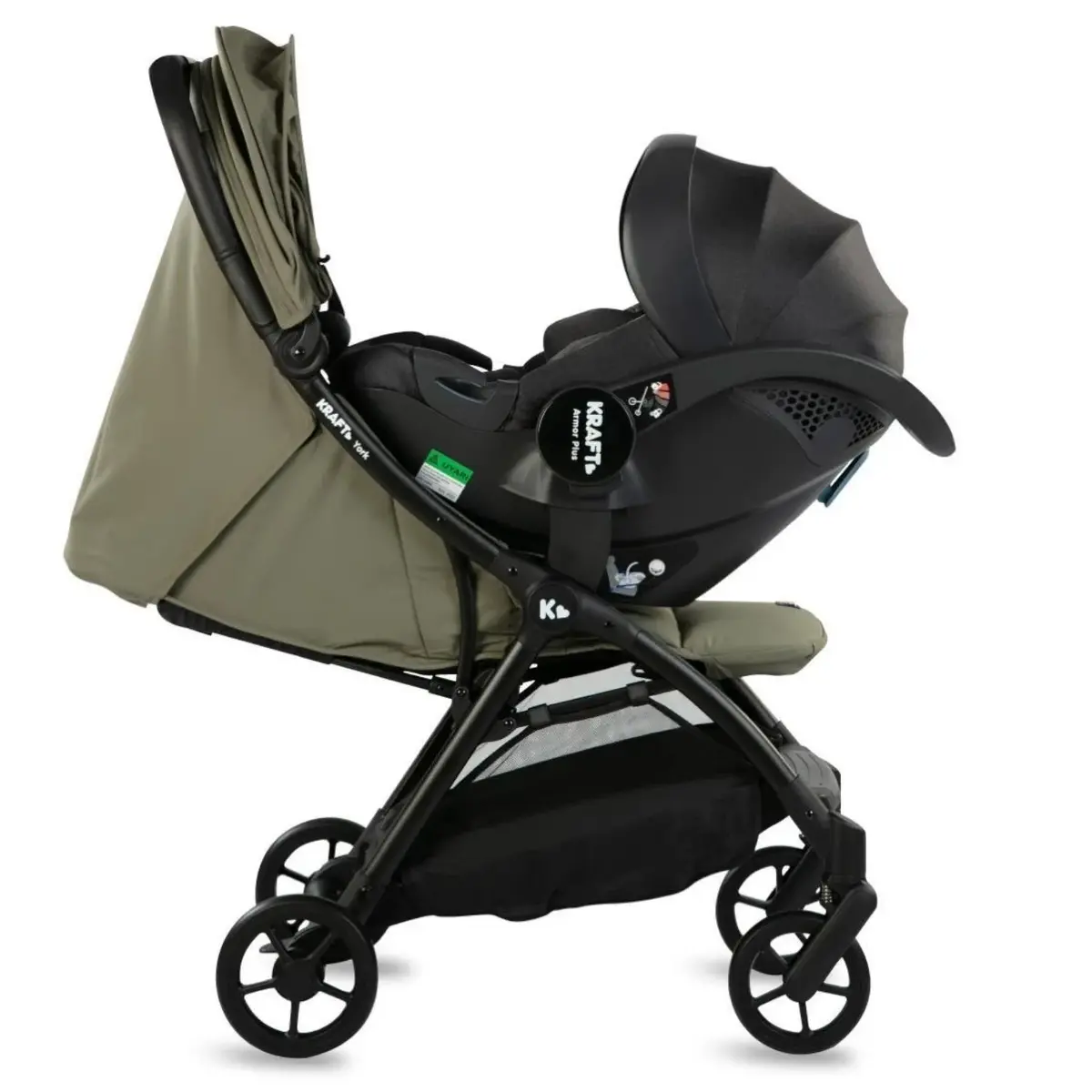Kraft York Travel Sistem Bebek Arabası Beige