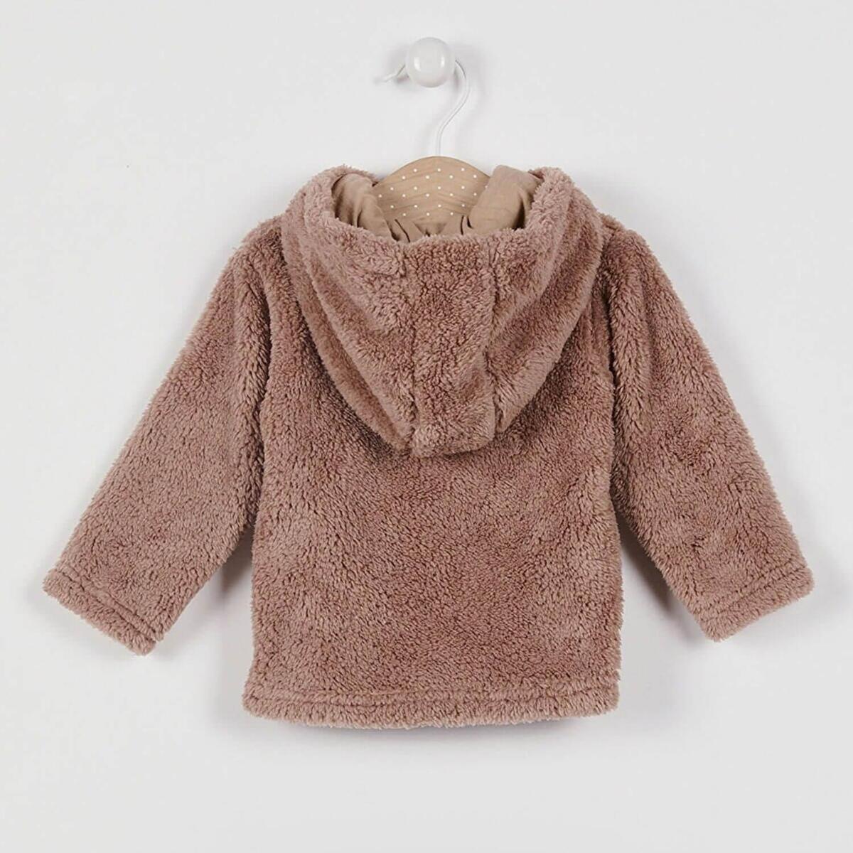 U.S. Polo Hırka Kapşonlu Koyu Bej