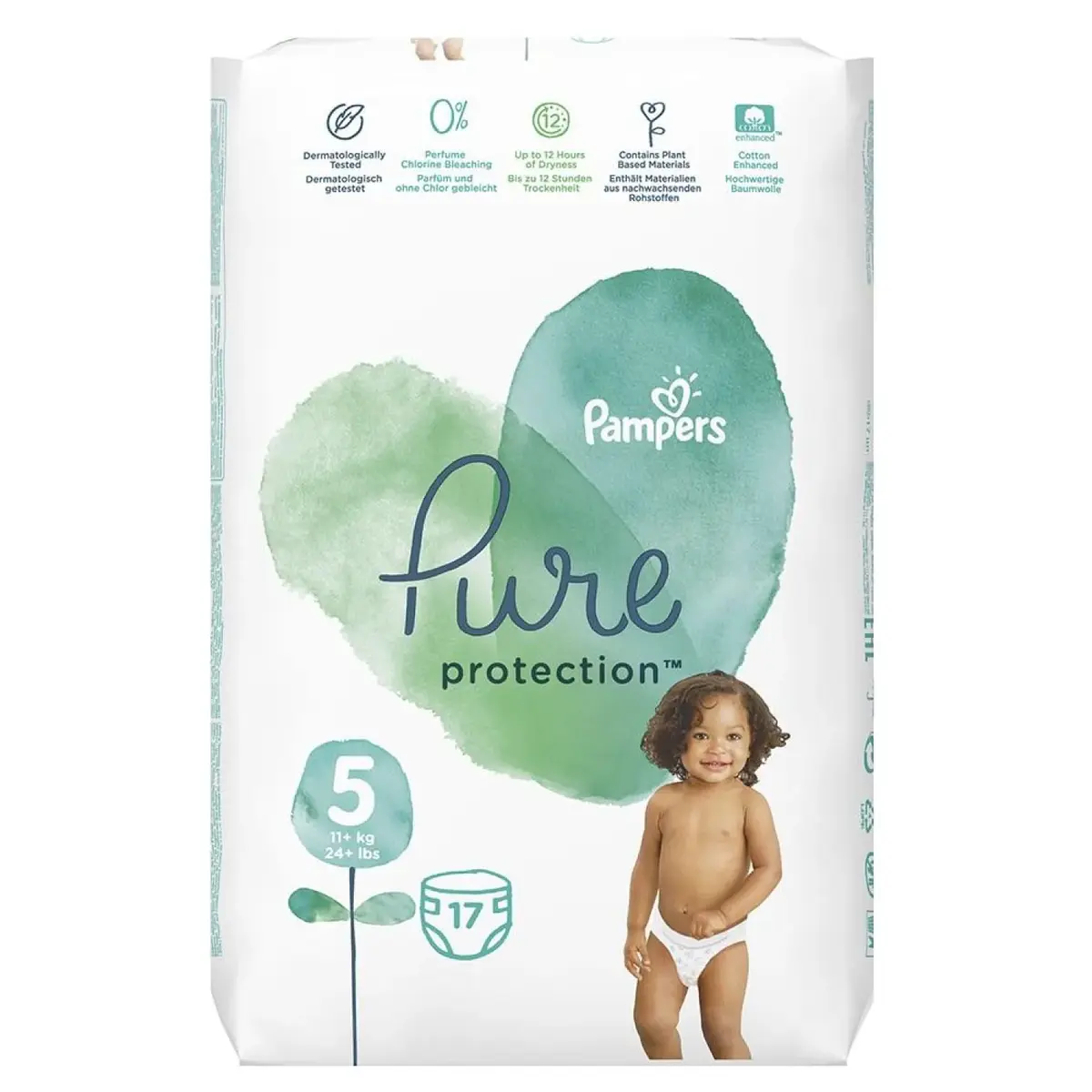 Prima Pampers Pure Bebek Bezi 5 Beden Junior 11-16 Kg 17li