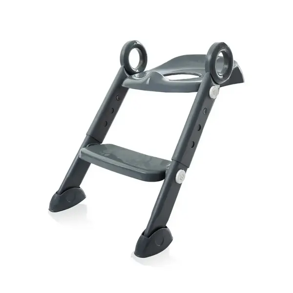 Babyjem Basamaklı ve Katlanır Klozet Adaptörü Antrasit