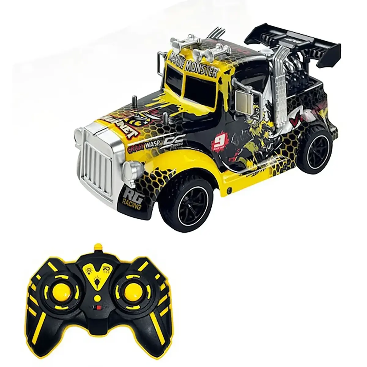 Vardem Uzaktan Kumandalı Full Fonksiyon Buhar Çıkartan Çekici Tır Kafası