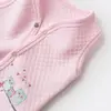 Bibaby Yelek Kapitone Smile Colors Pembe