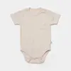 Bibaby Organik Body Kısa Kol Modal Nature Relax Bej