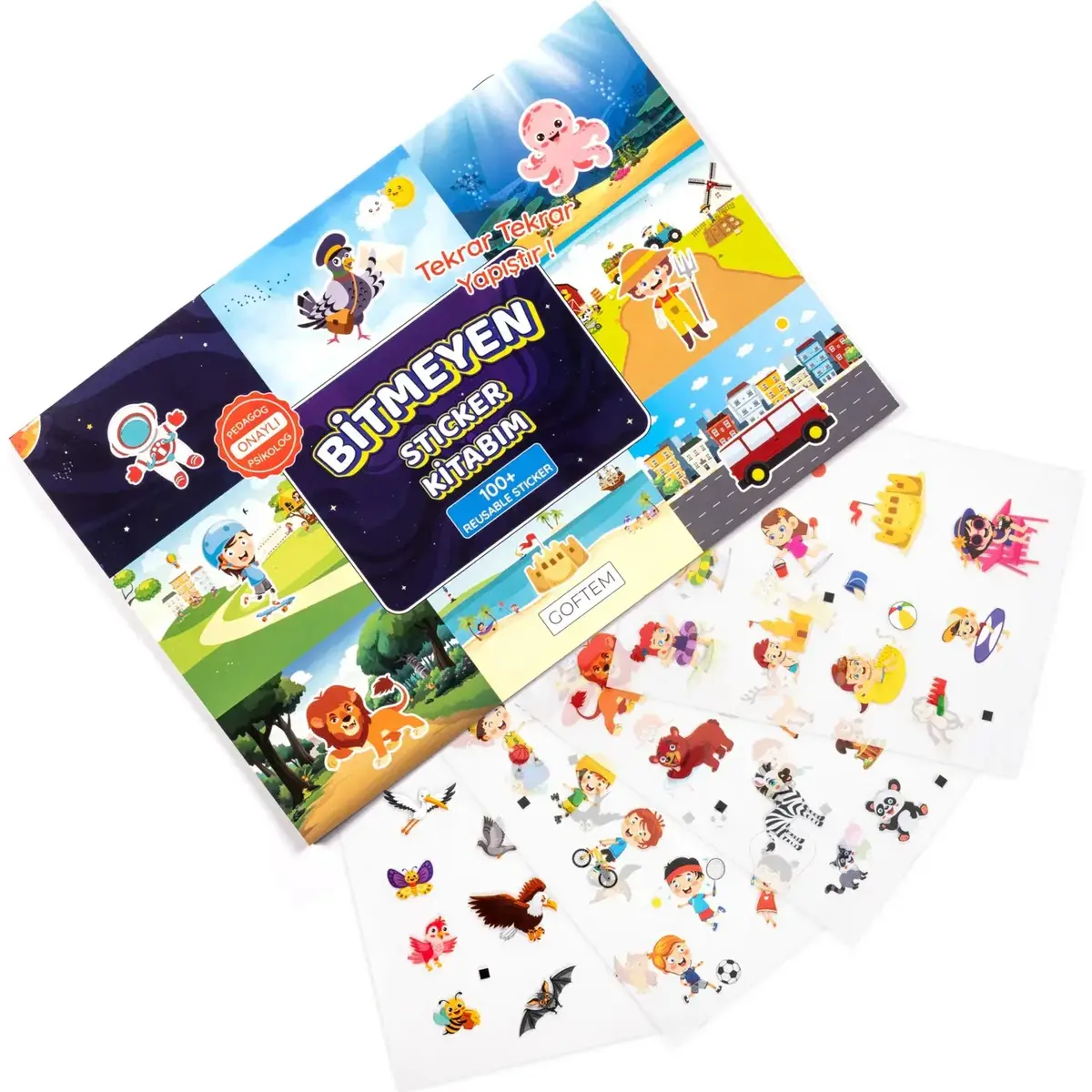 Bitmeyen Sticker Kitabım
