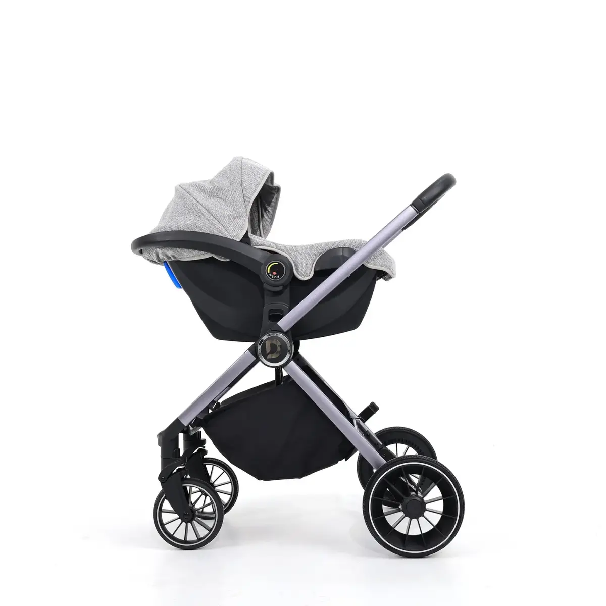 Duux Pro Max Travel Sistem Bebek Arabası Light Grey