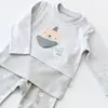 Bibaby Organik 2li Takım Hug Me Bear Kar Melanj