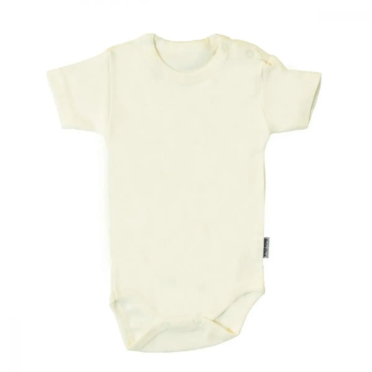 Bebe Fleur Body Kısa Kol İnterlok Bebek Ekru Bebe Fleur Body Kısa Kol İnterlok Bebek Ekru