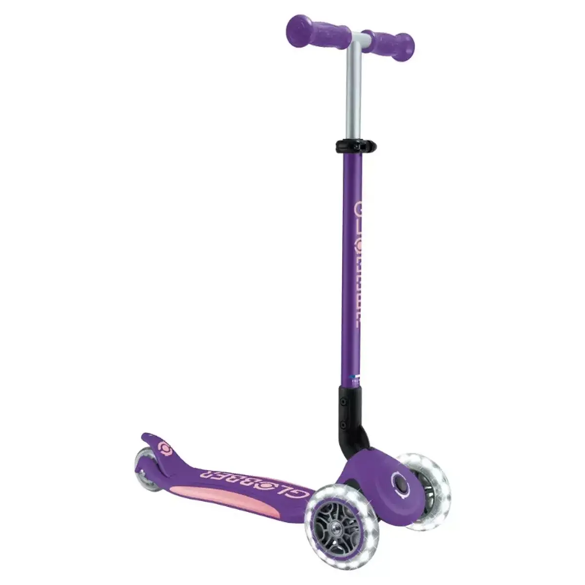 Globber Go Up Deluxe Işıklı Scooter Pastel Pembe