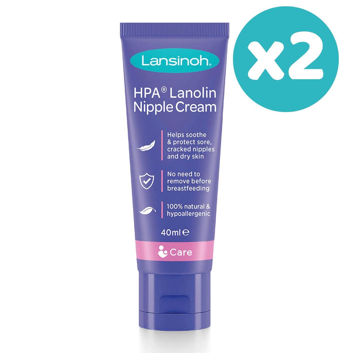 Lansinoh Lanolin Göğüs Ucu Kremi 40 ml x 2 Adet