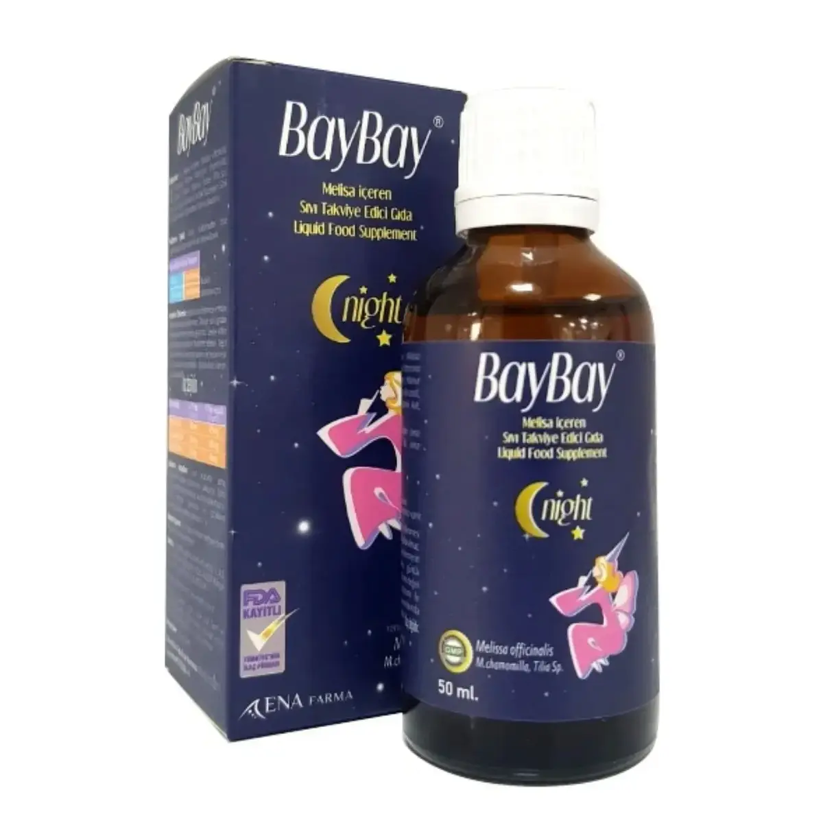 BayBay Melissa Ekstresi İçeren Damla 50ml