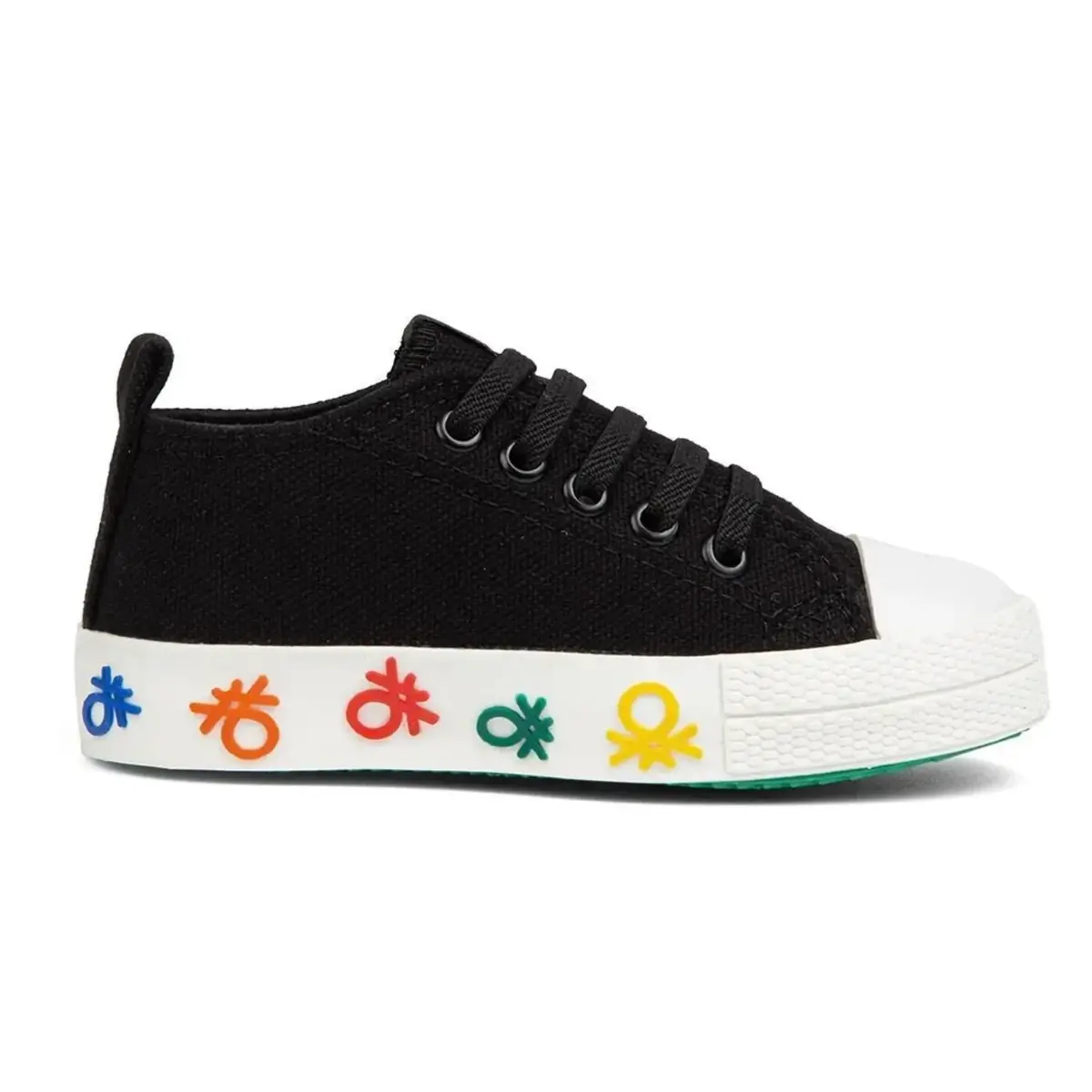 Benetton Ayakkabı Spor Patik Suni Deri Siyah Benetton Ayakkabı Spor Patik Suni Deri Siyah