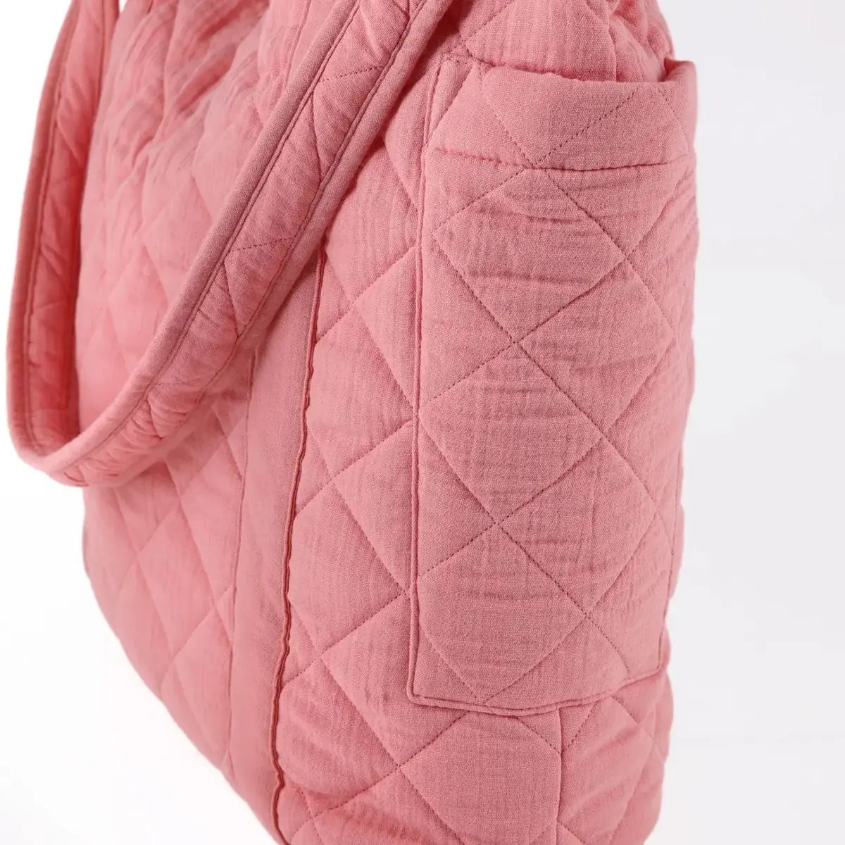 Funna Baby Coral Muslin Omuz Çantası Yavru Ağzı 