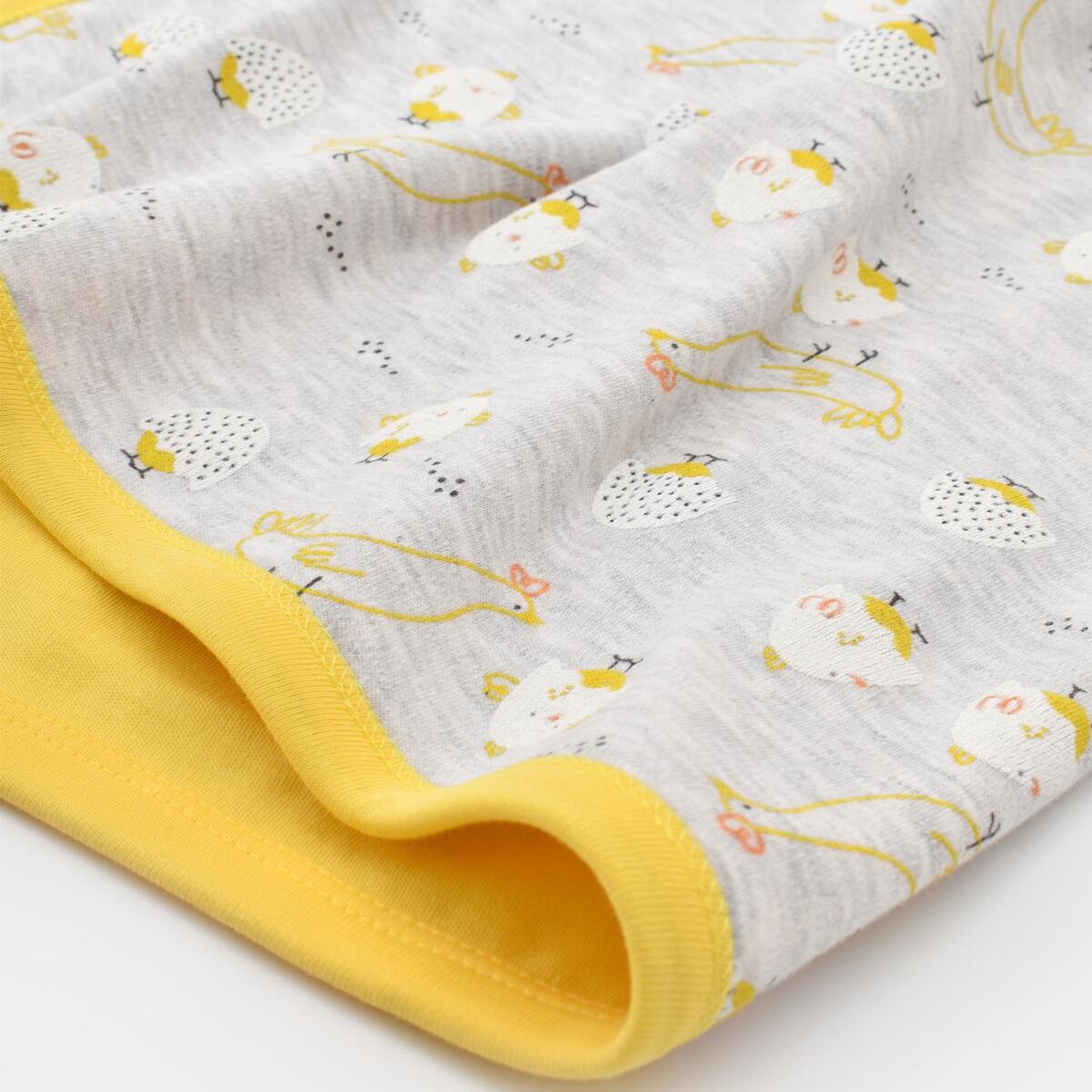 Bibaby Battaniye Chick And Chick Sarı - Kar Melanj