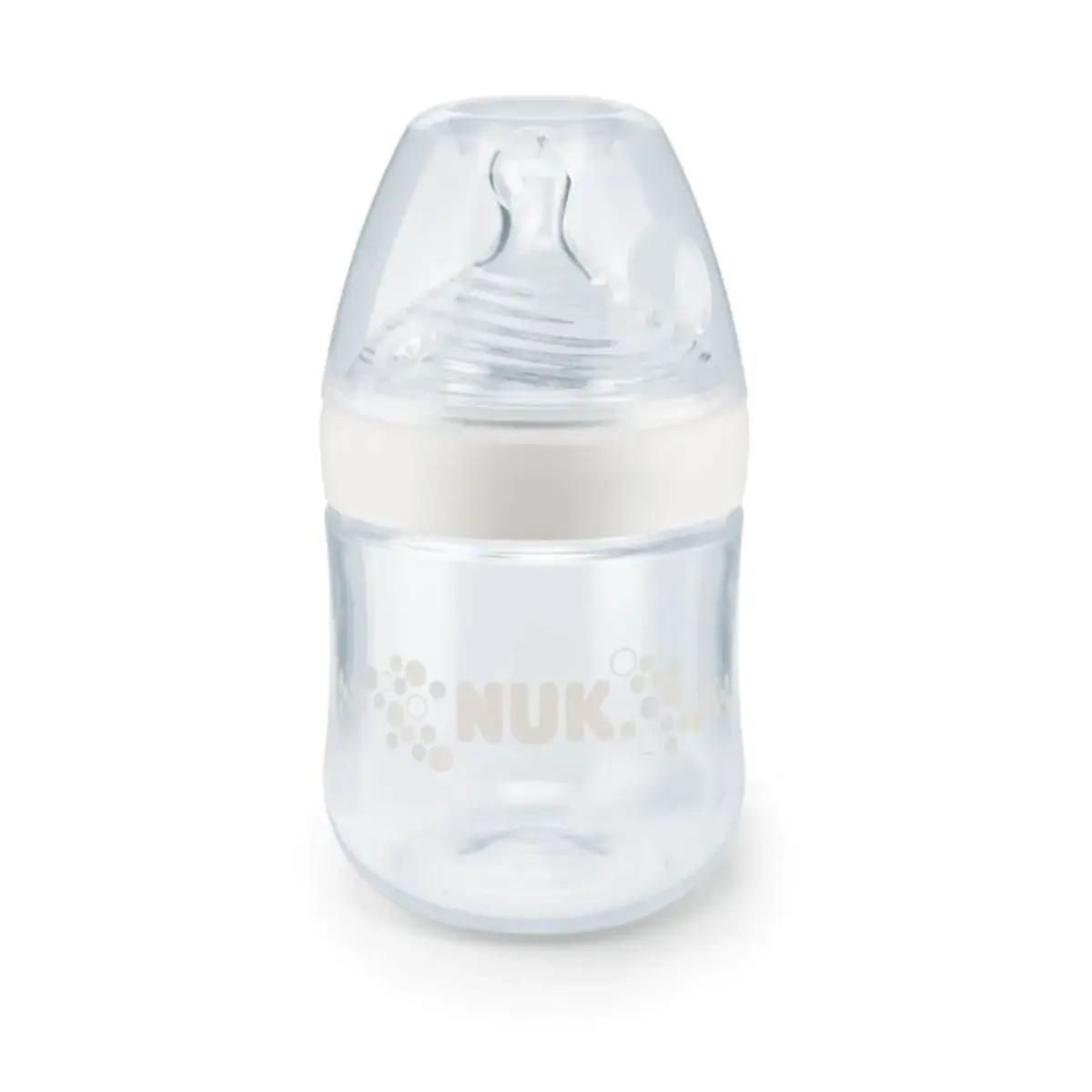 Nuk Silikon Emzikli Nature Sense PP Biberon 150 ml Beyaz