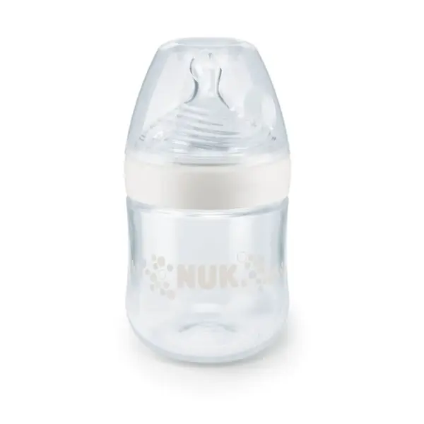 Nuk Silikon Emzikli Nature Sense PP Biberon 150 ml Beyaz