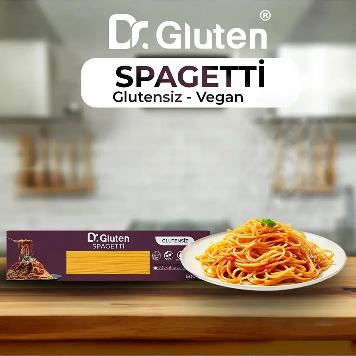 Dr. Gluten Glutensiz Spagetti Makarna 500 Gr