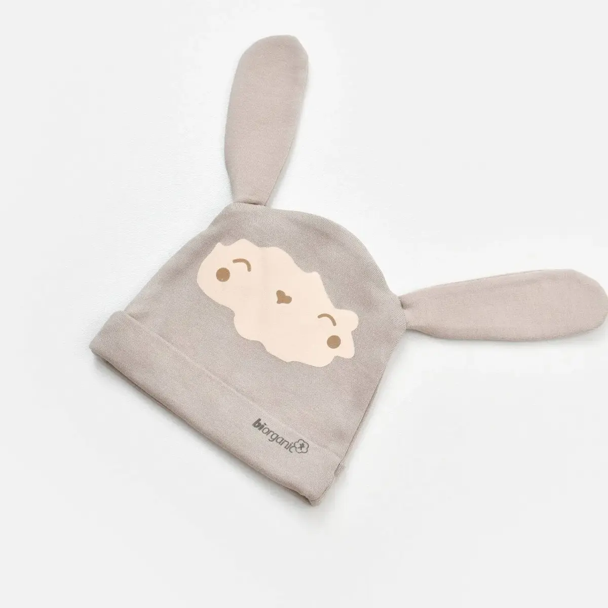 Bibaby Organik Zıbın Takımı Battaniyeli Tüllü Curly Sheep Bej