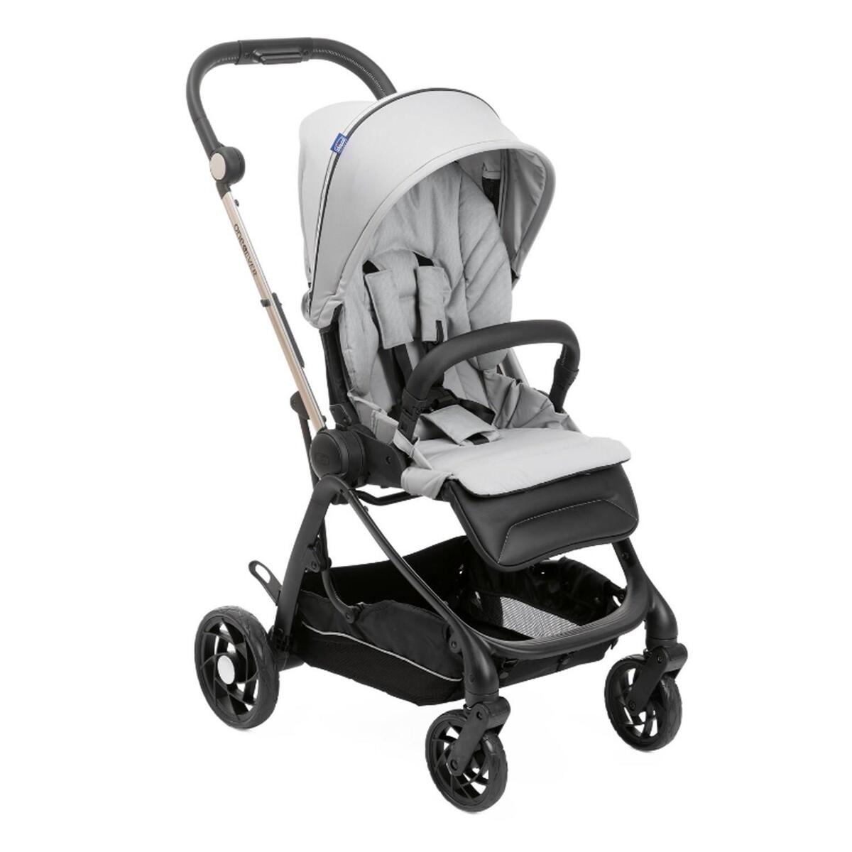 Chicco One4Ever Bebek Arabası Silver Leaf