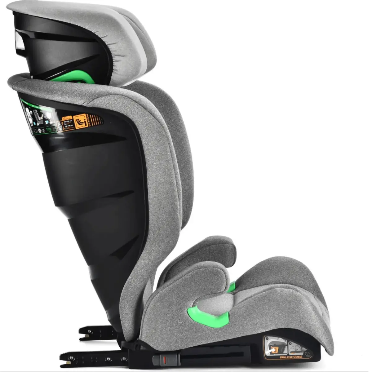 Kraft Rio Fix Oto Koltuğu 15-36 Kg Grey