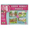Çiftlik Süper Renkli Puzzle