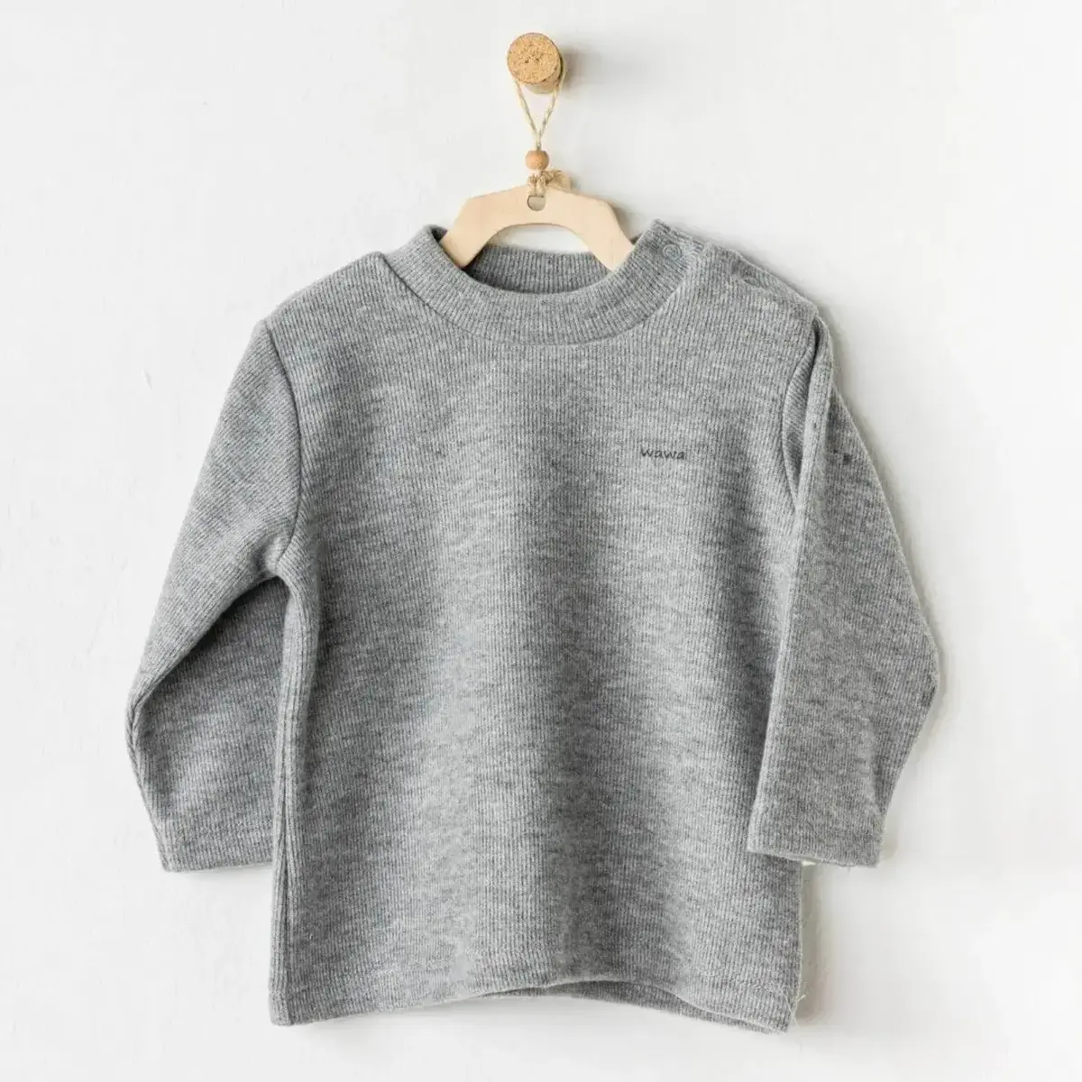 Andy Wawa Sweatshirt Basic Gri Melanj