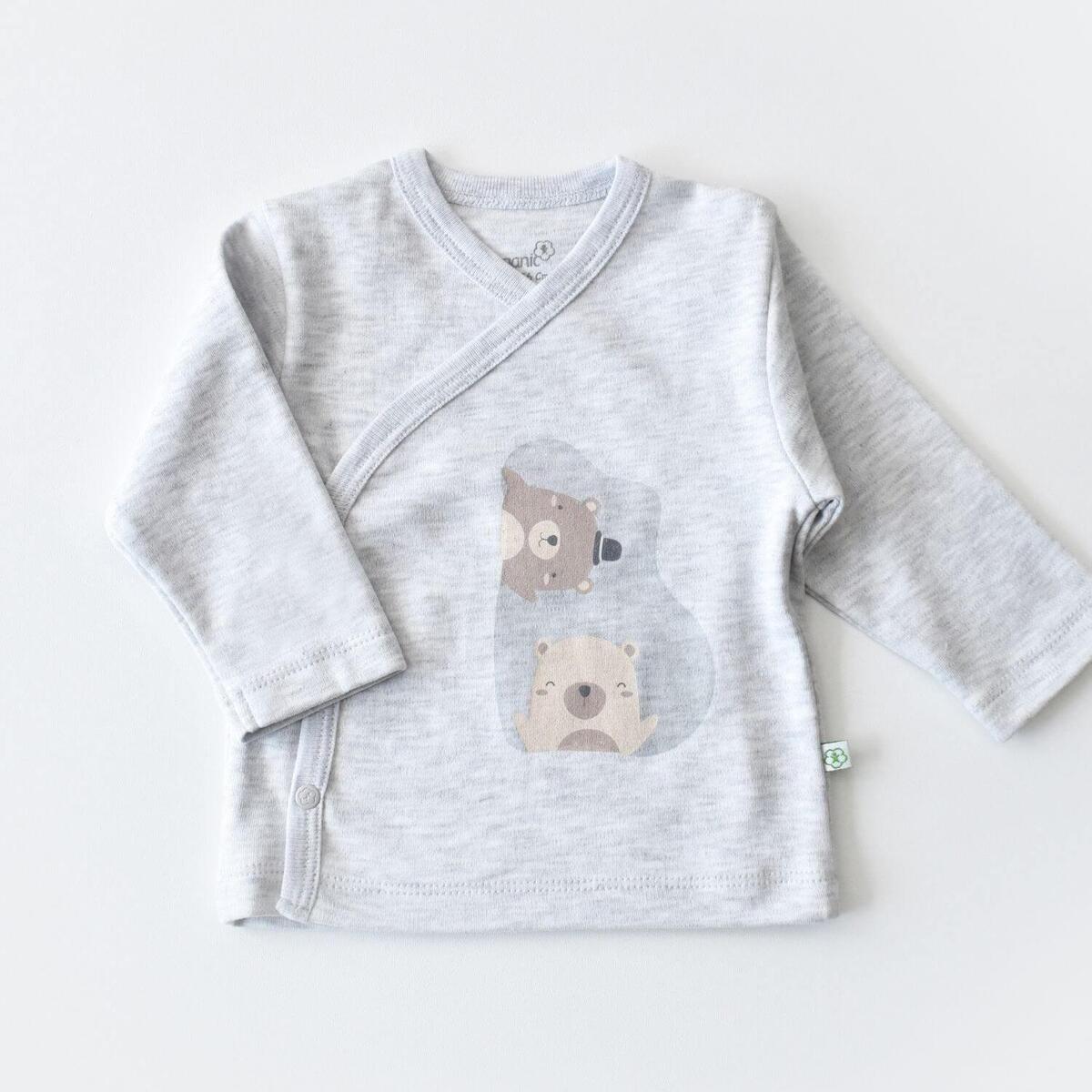 Bibaby Organik Hastane Çıkışı 10lu Hug Me Bear Kar Melanj