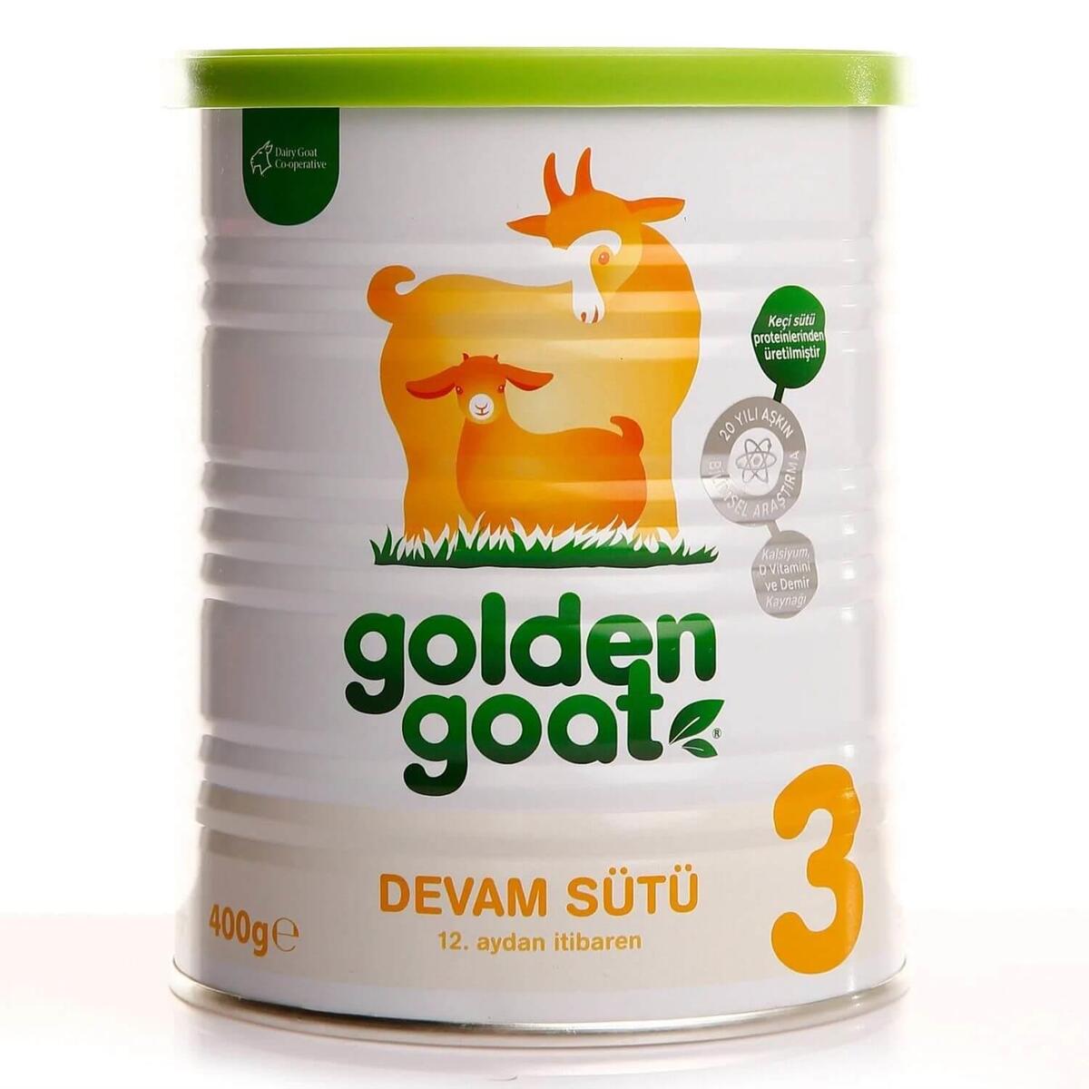 Golden Goat 3 Keçi Devam Sütü 400 gr