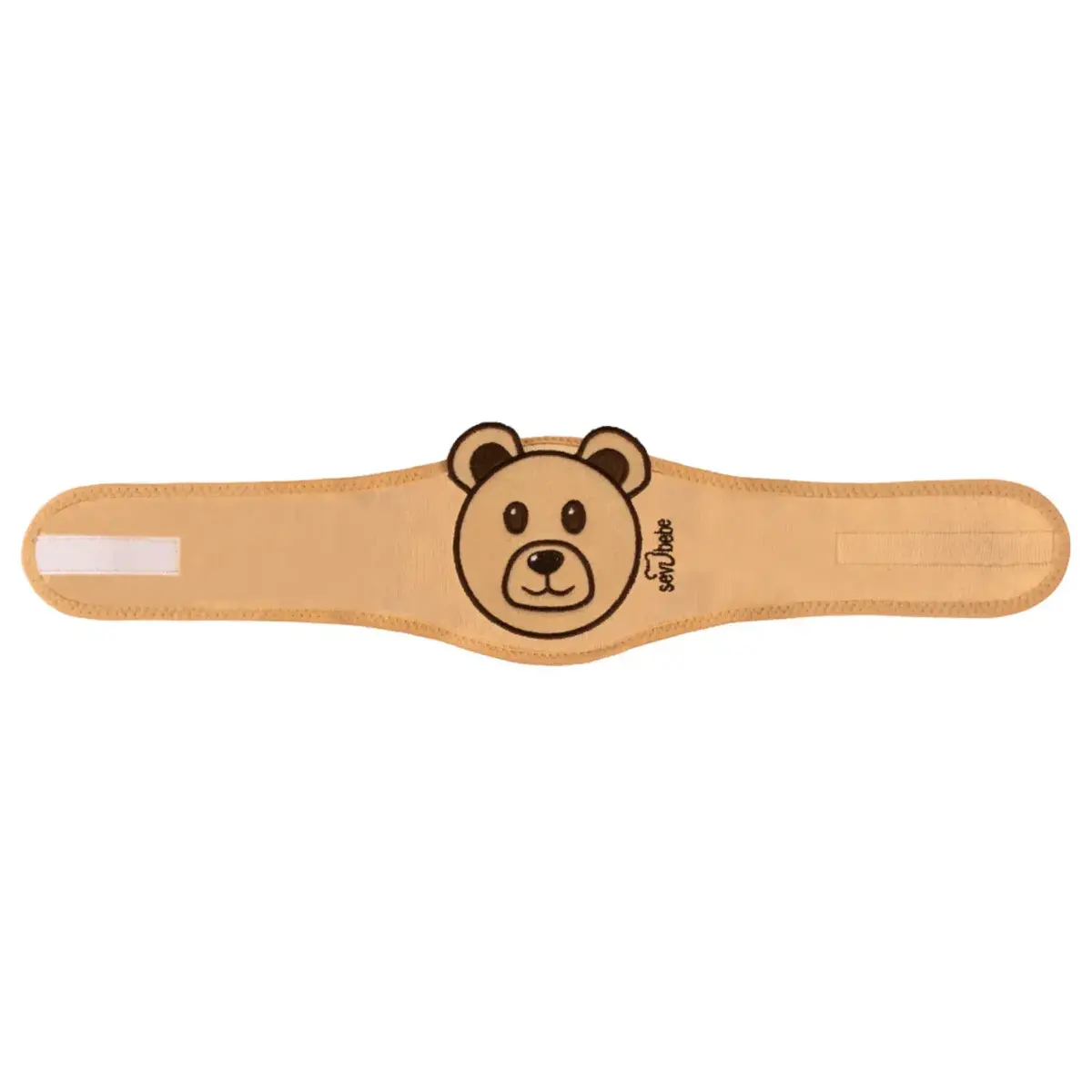 Sevi Bebe Gaz Giderici Kiraz Çekirdekli Bebek Bel Bandı Ekru