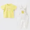 Bibaby Organik Salopet Tulum Baby Racoon Lemon Gross Vanilla Ice