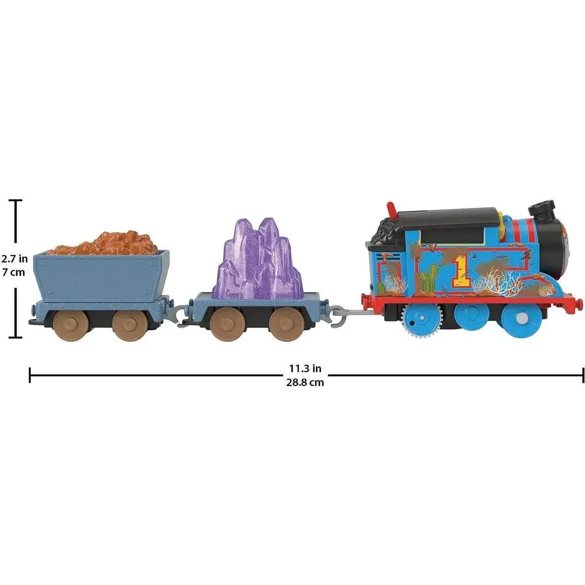 Thomas ve Arkadaşları Büyük Tekli Tren Eğlenceli Karakterler