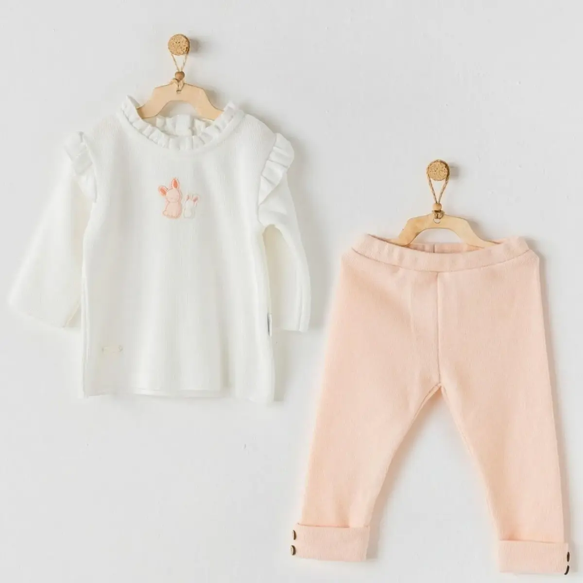 Andy Wawa 2li Takım Hiding Rabbits Ekru Somon