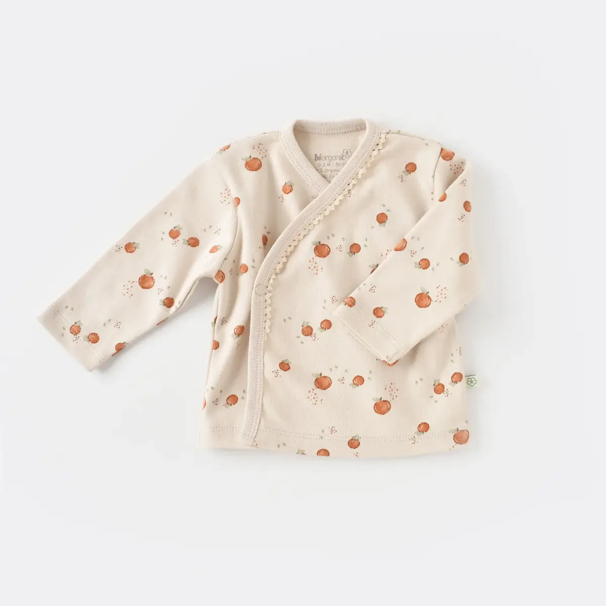 Bibaby Organik Zıbın Takımı 3lü Summer Fruit Light Cream Caramel