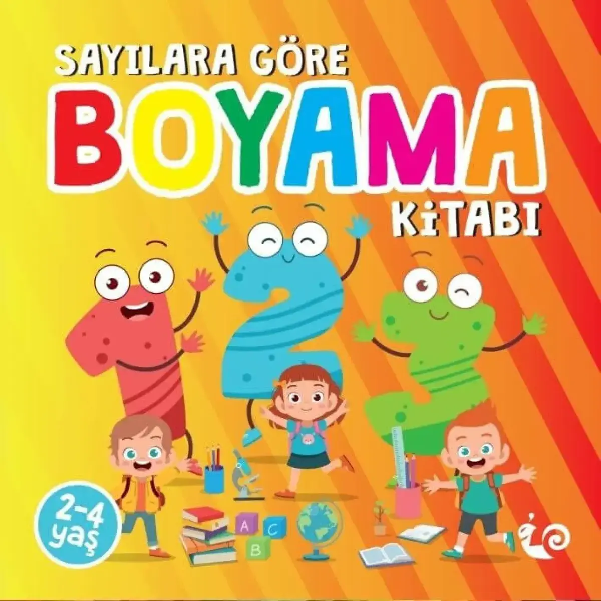 Sayılara Göre 24 Sayfa Boyama Kitabı 