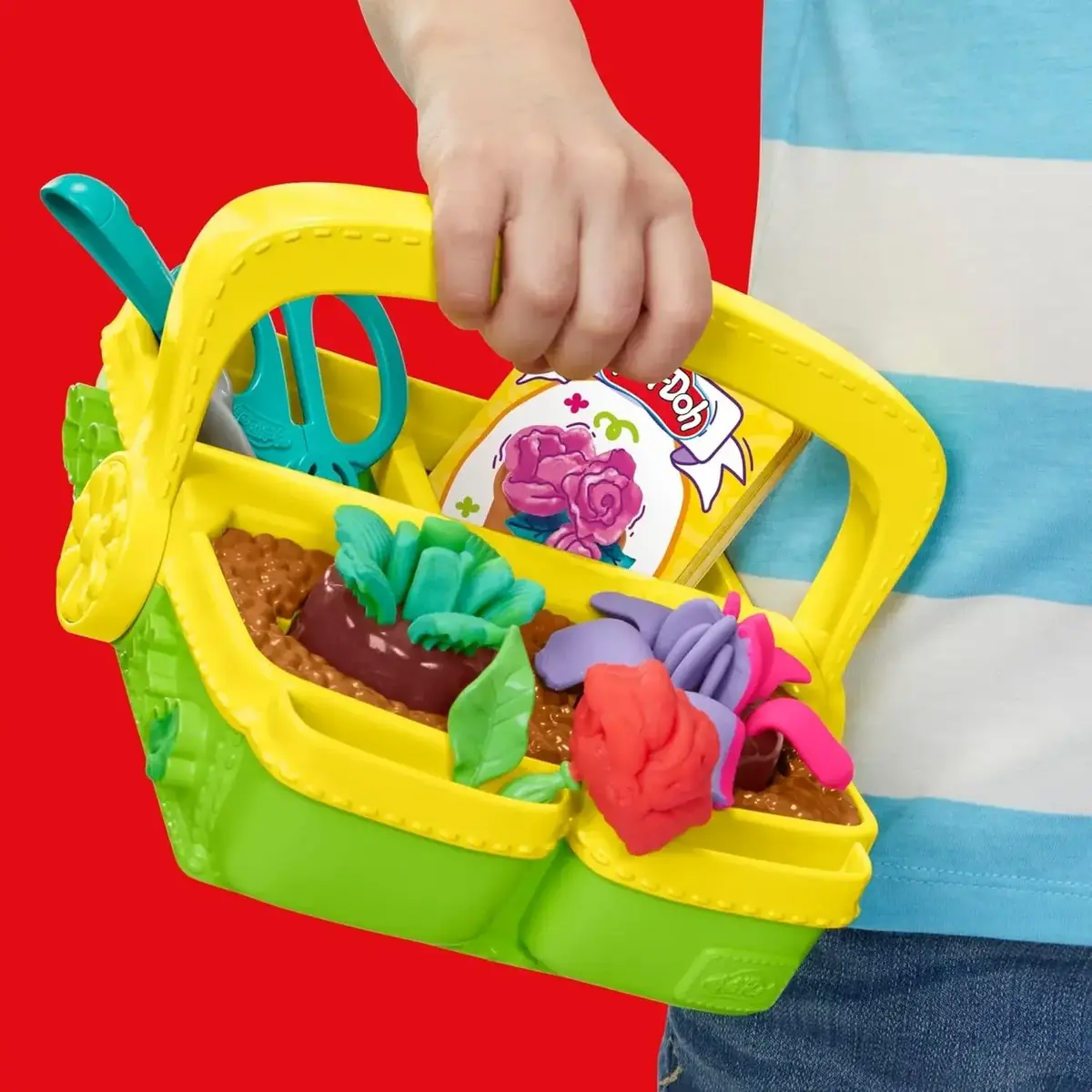 Play-Doh Renkli Çiçekler Botanik Oyun Seti